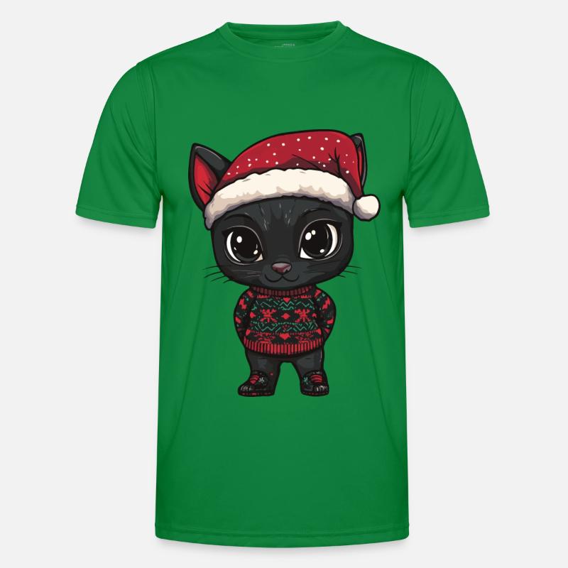 Bande dessinée de Noël de la Panthère T-shirt sport Homme