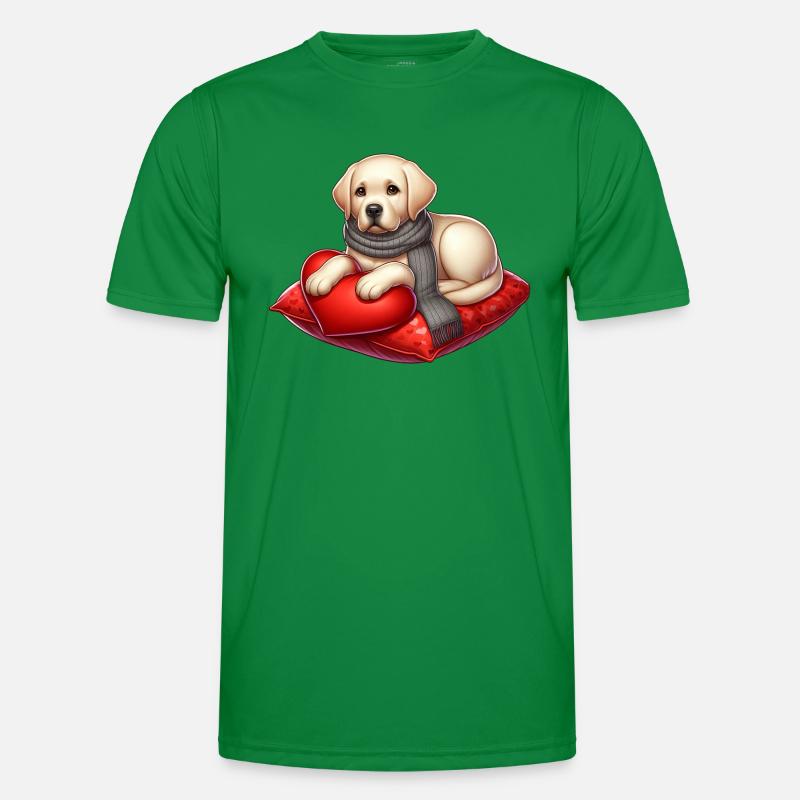Lab Dog Lover Men's Functional T-Shirt