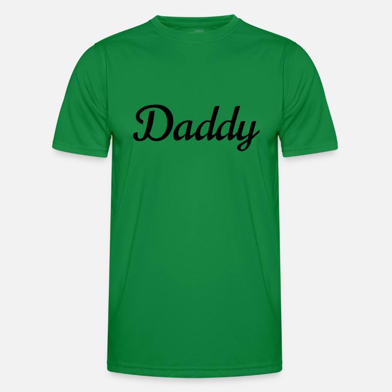 Daddy black - Men's Functional T-Shirt - kelly green