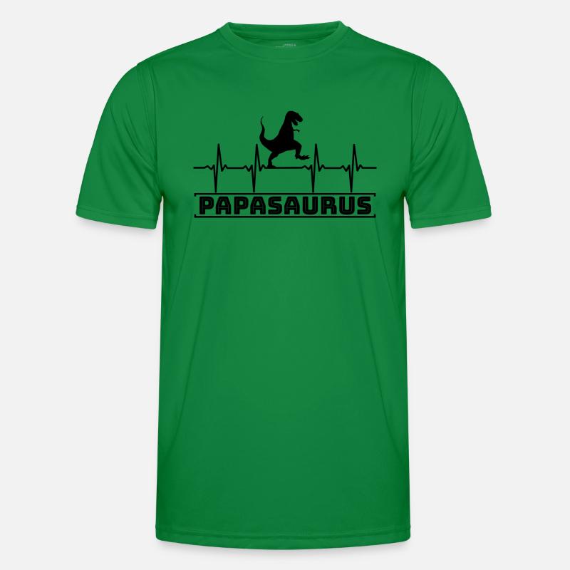 Papasaurus Männer Funktions-T-Shirt