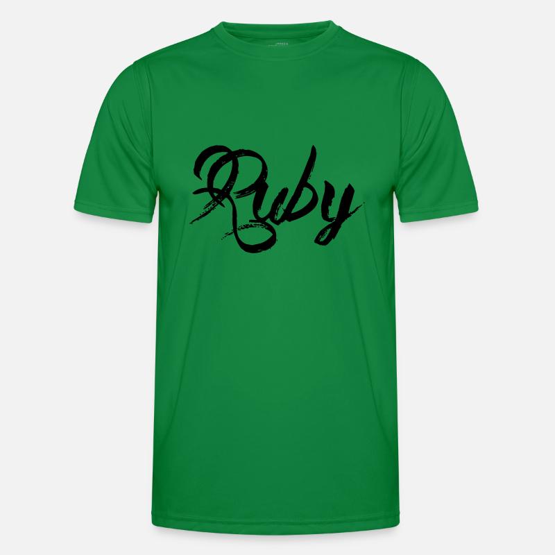 Ruby - Männer Funktions-T-Shirt - Kelly Green