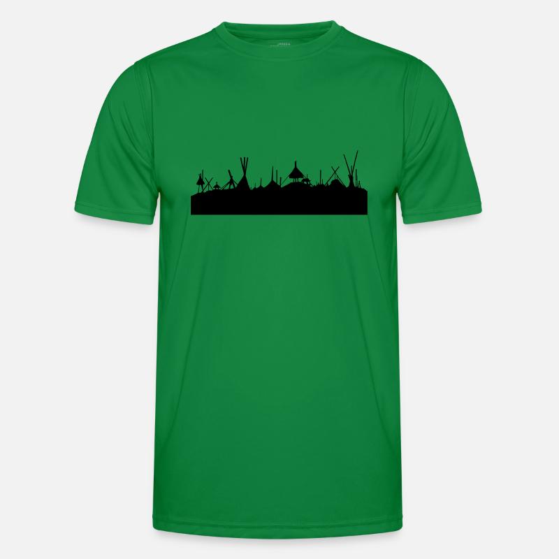 Tent skyline Men's Functional T-Shirt