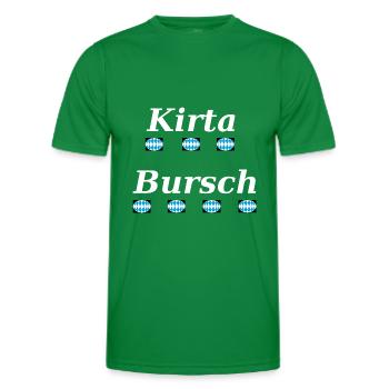Kirtabursch, Kirchweih, Fest, Bayern - Männer Funktions-T-Shirt - Kelly Green - Vorne - AI Model Male 178 dark (178cm)