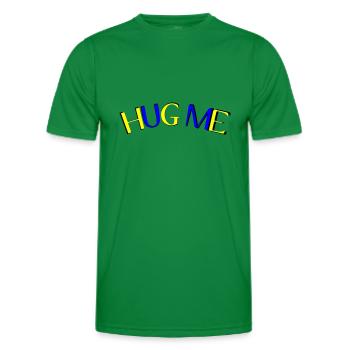 hug me - Männer Funktions-T-Shirt - Kelly Green - Vorne - AI Model Male 178 dark (178cm)