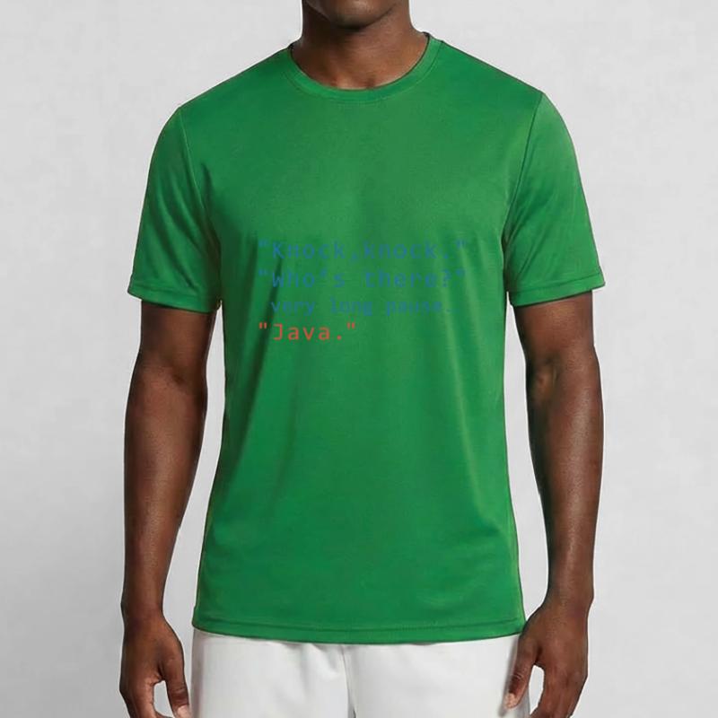 Cadeau informatique de programmation Java disant T-shirt sport Homme