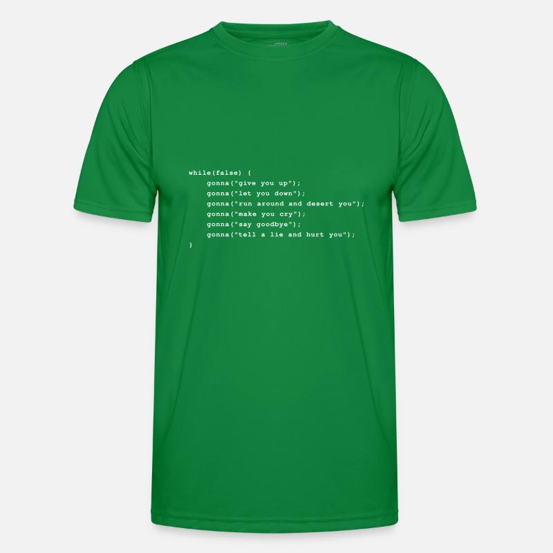 Programming Spruch Informatic Geschenk - Männer Funktions-T-Shirt - Kelly Green