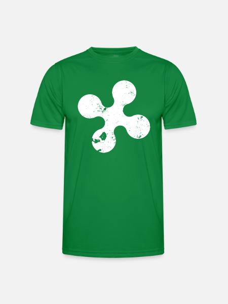 Lombardy Cross - Men's Functional T-Shirt - kelly green