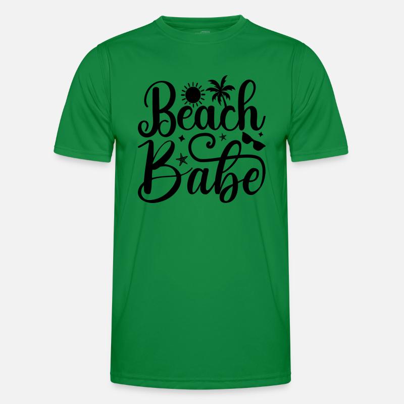 Beach Babe Männer Funktions-T-Shirt