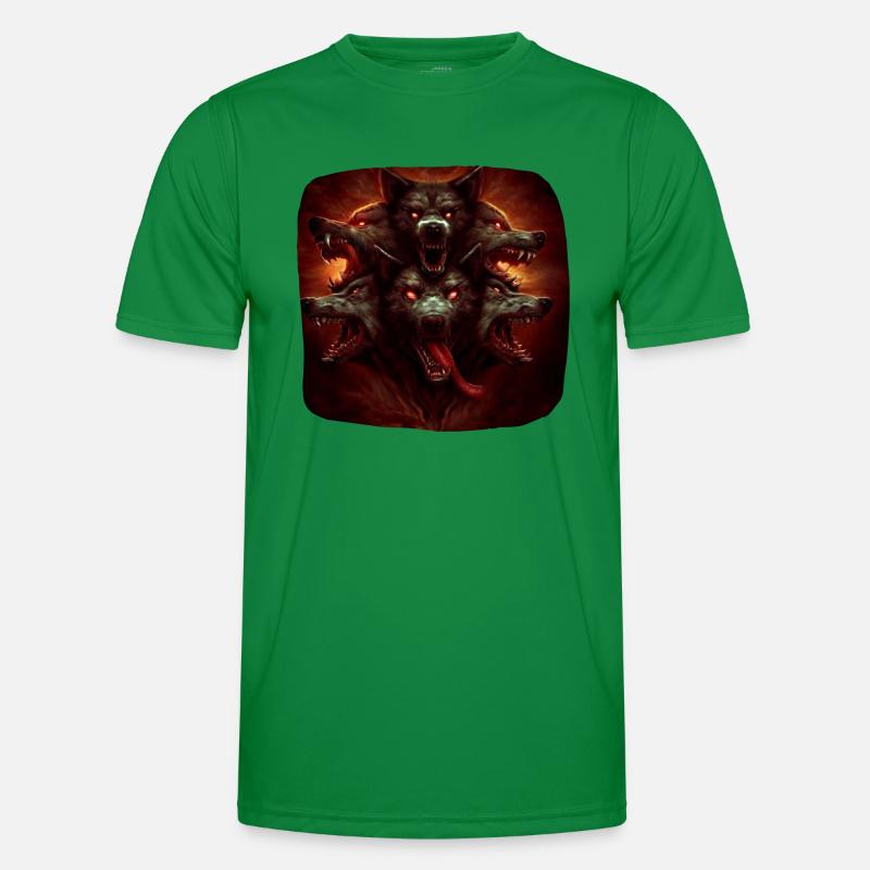 Devilish Beasts Ghostly Nightmare Black Magic Men's Functional T-Shirt