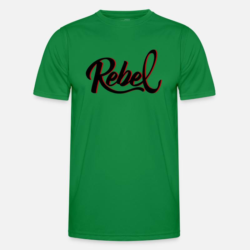 Rebel Männer Funktions-T-Shirt