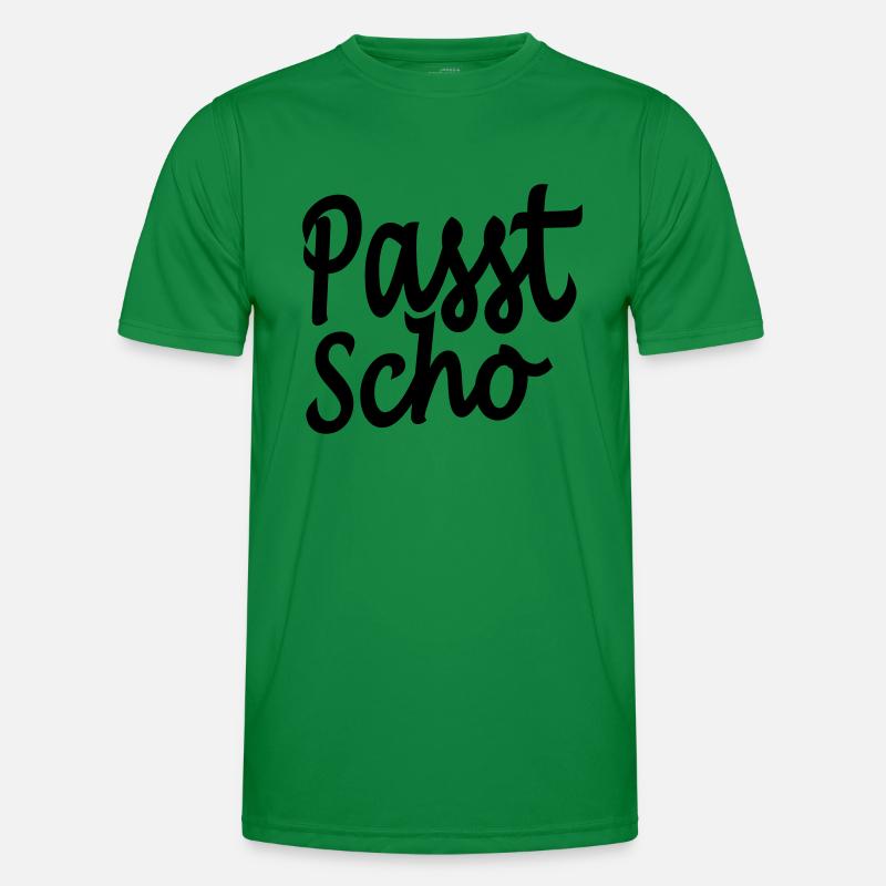 passt scho Männer Funktions-T-Shirt
