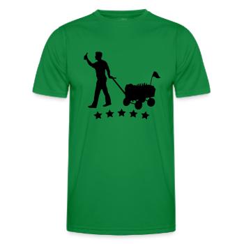 kohlfahrt vatertag 1. mai - Männer Funktions-T-Shirt - Kelly Green - Vorne - AI Model Male 178 dark (178cm)