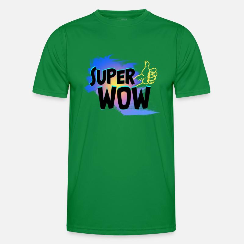 Super Wow Men's Functional T-Shirt