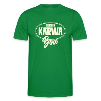 Färdder Kärwa Bou - Männer Funktions-T-Shirt - Kelly Green - Vorne - AI Model Male 178 dark (178cm)