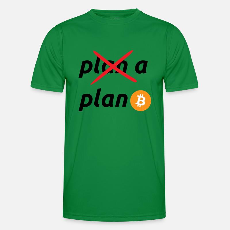 plan b bitcoin Men's Functional T-Shirt