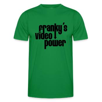 Power Video Franky - T-shirt sport Homme - vert - Devant - AI Model Male 178 dark (178cm)