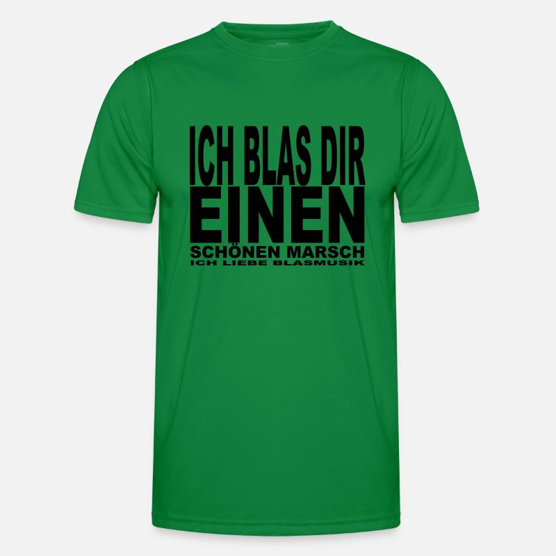 Ich blas dir einen - Männer Funktions-T-Shirt - Kelly Green