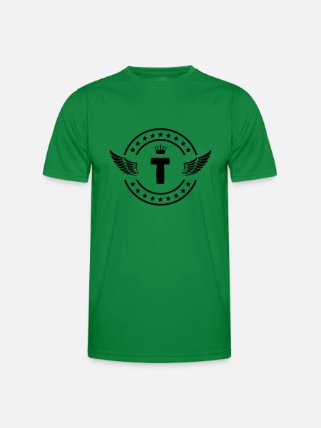 wappen t - Männer Funktions-T-Shirt - Kelly Green
