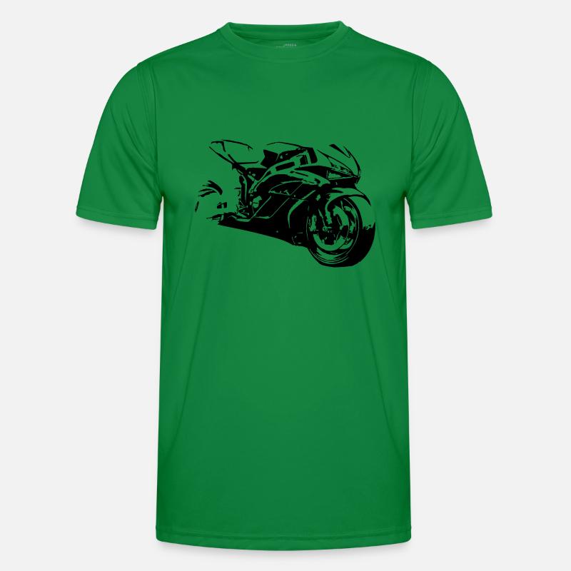 Motorcycle racing Men's Functional T-Shirt