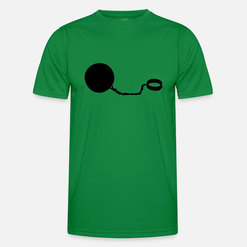 string1 Drag Ball Männer Funktions-T-Shirt