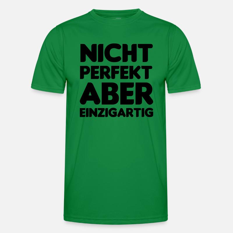 nicht_perfekt_aber_einzigartig02 Männer Funktions-T-Shirt