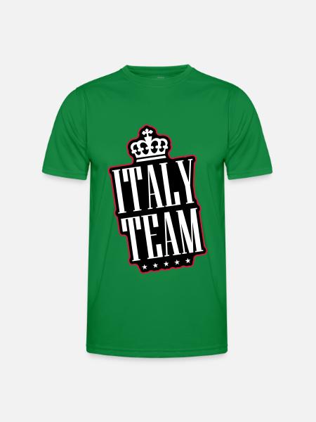 Italy Team - Men's Functional T-Shirt - kelly green