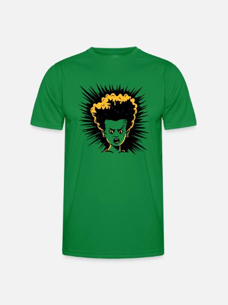 Expression choquée - T-shirt sport Homme - vert