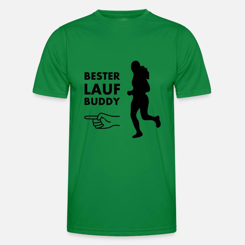 Bester Laufbuddy Männer Funktions-T-Shirt