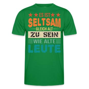 Alt Alter Geburtstag alter Sack Jahrgang - Männer Funktions-T-Shirt - Kelly Green - Vorne - AI Model Male 178 dark (178cm)