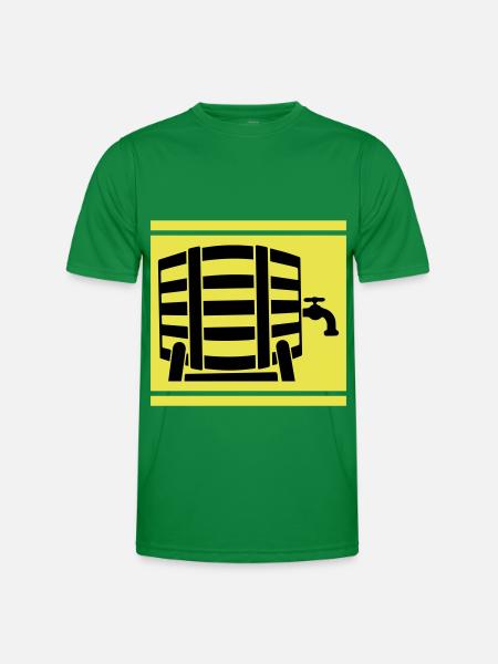 Beer barrel beer - Men's Functional T-Shirt - kelly green