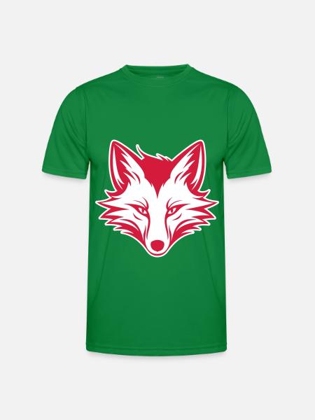 Fox Head - Men's Functional T-Shirt - kelly green