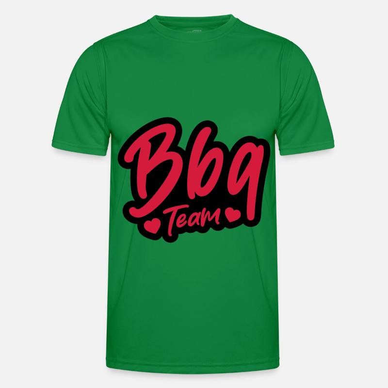 BBQ Grill Team - Men's Functional T-Shirt - kelly green