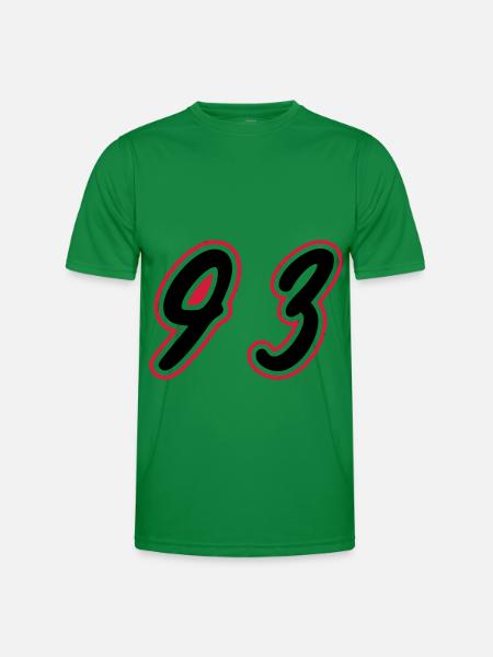 93 Number Symbol - Men's Functional T-Shirt - kelly green