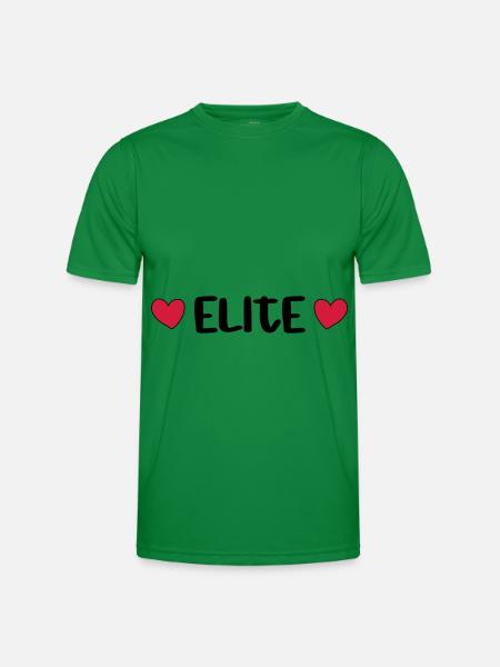 Elite Heart - Men's Functional T-Shirt - kelly green