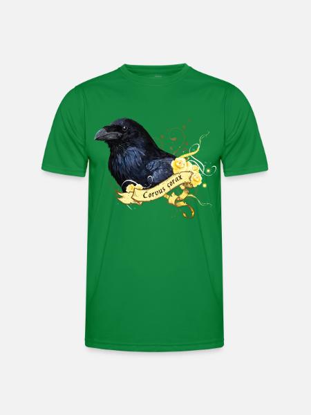 Raven - Men's Functional T-Shirt - kelly green