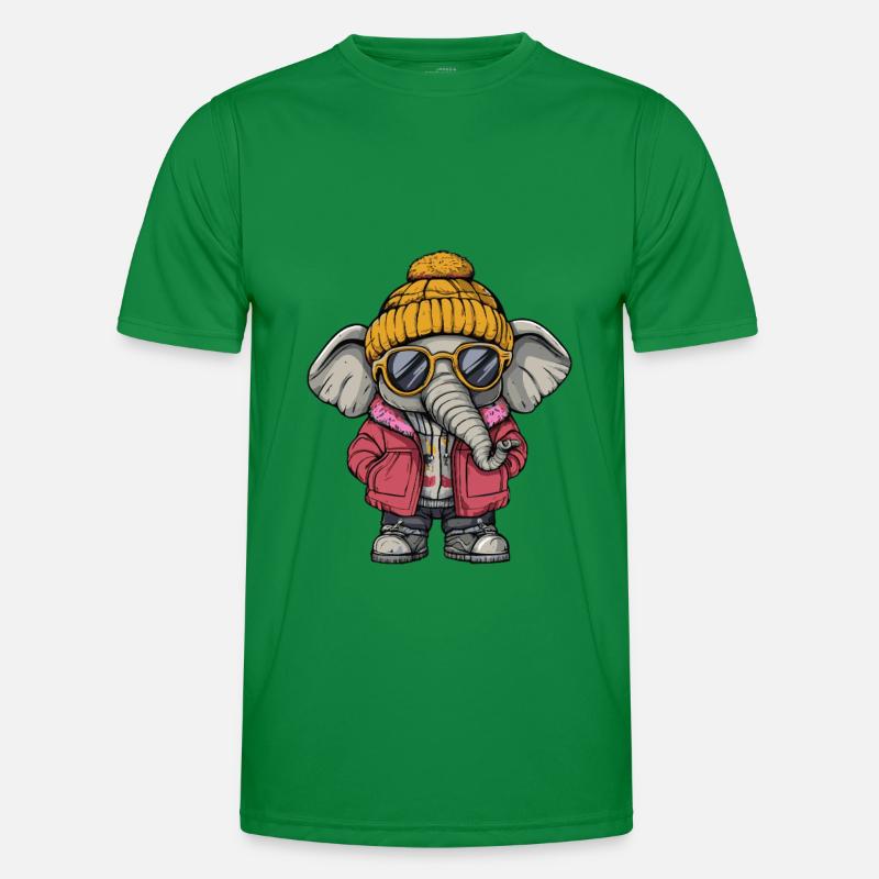 Mammut Cool Comic - Men's Functional T-Shirt - kelly green