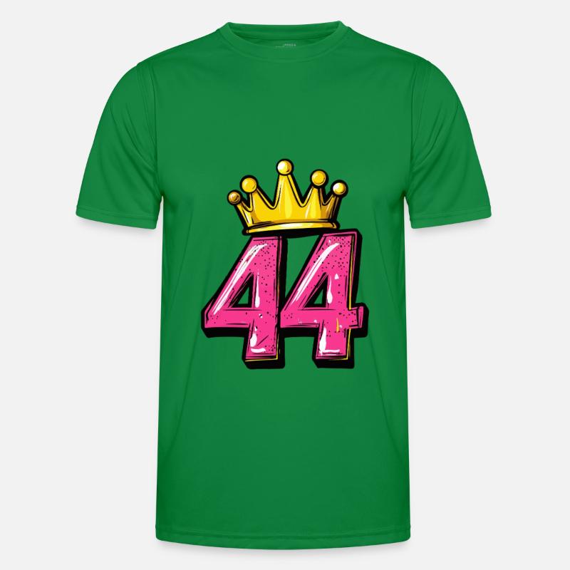 44 Number Krone - Men's Functional T-Shirt - kelly green