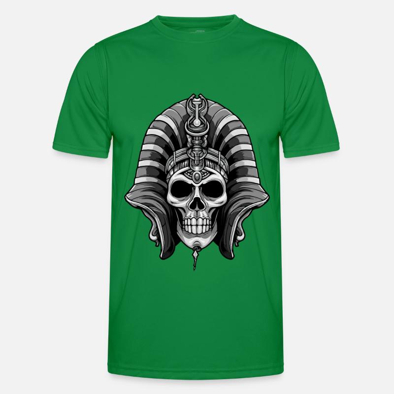 Pharaoh Skull Men's Functional T-Shirt