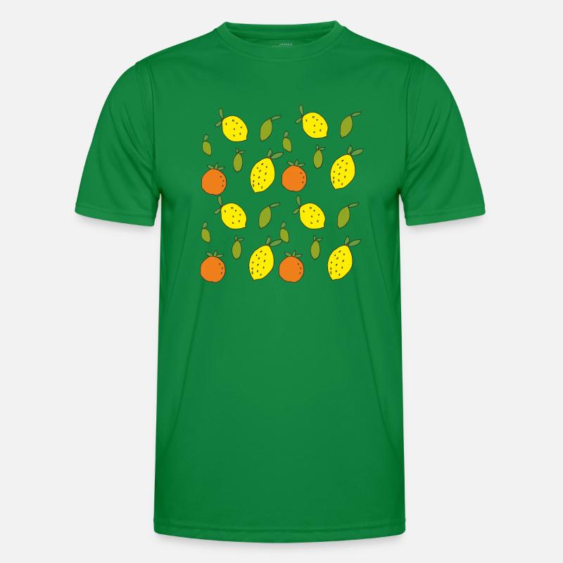 Oranges, citrons, citrons verts T-shirt sport Homme