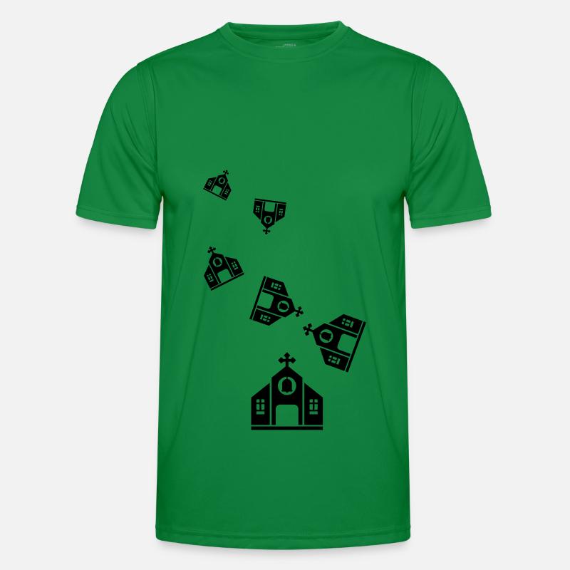 Kirche glaube Männer Funktions-T-Shirt