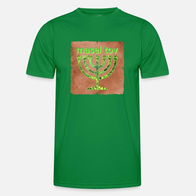 masel tov e 35 - Männer Funktions-T-Shirt - Kelly Green