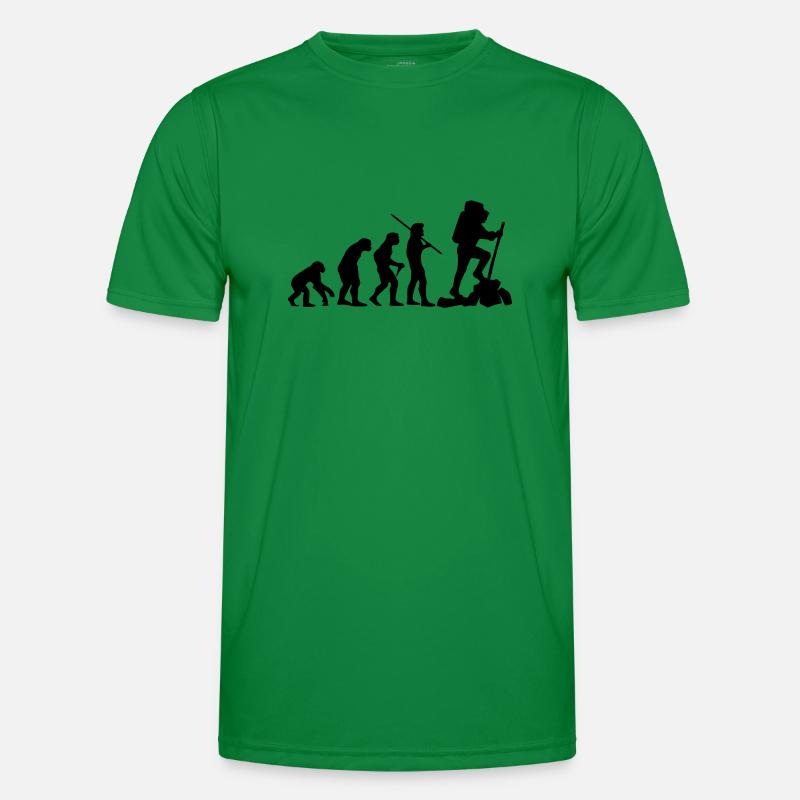 Evolution Bergsteiger/Wanderer Männer Funktions-T-Shirt