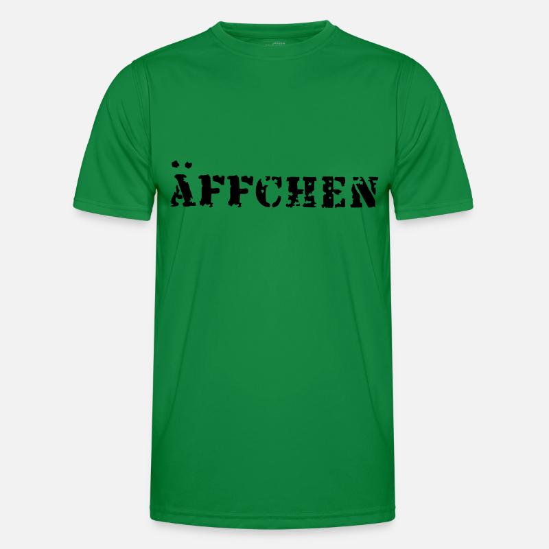 äffchen - Männer Funktions-T-Shirt - Kelly Green