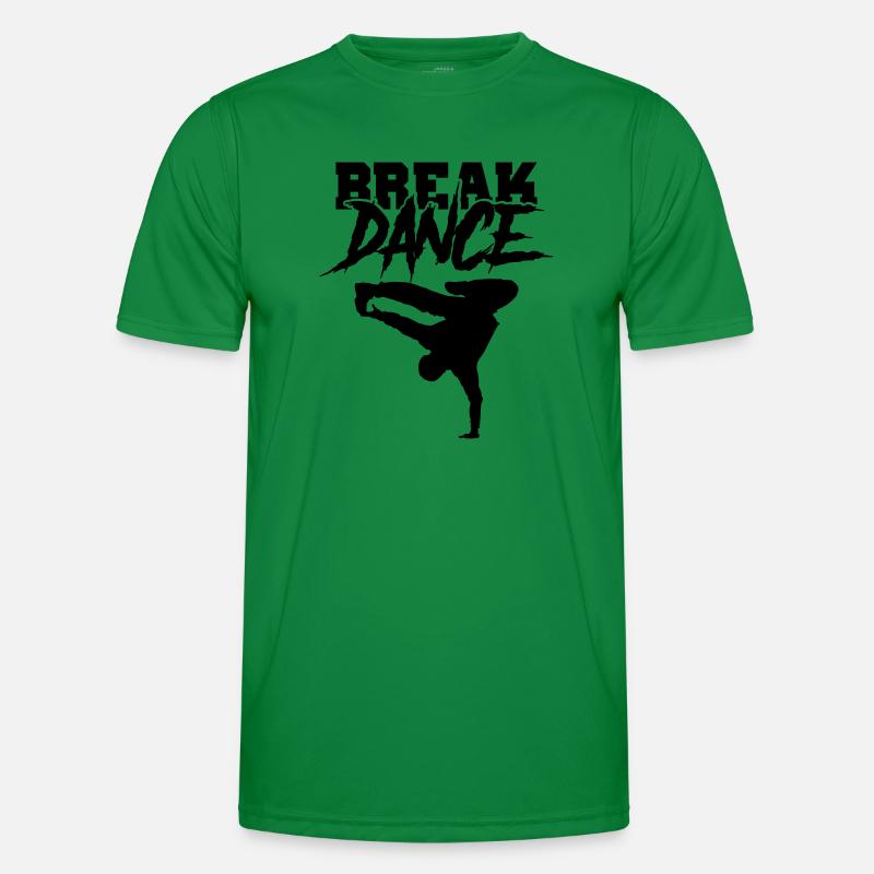 break dance Männer Funktions-T-Shirt
