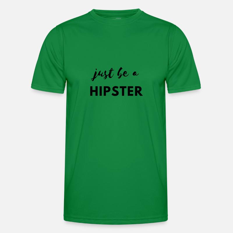 Sei ein Hipster! Männer Funktions-T-Shirt