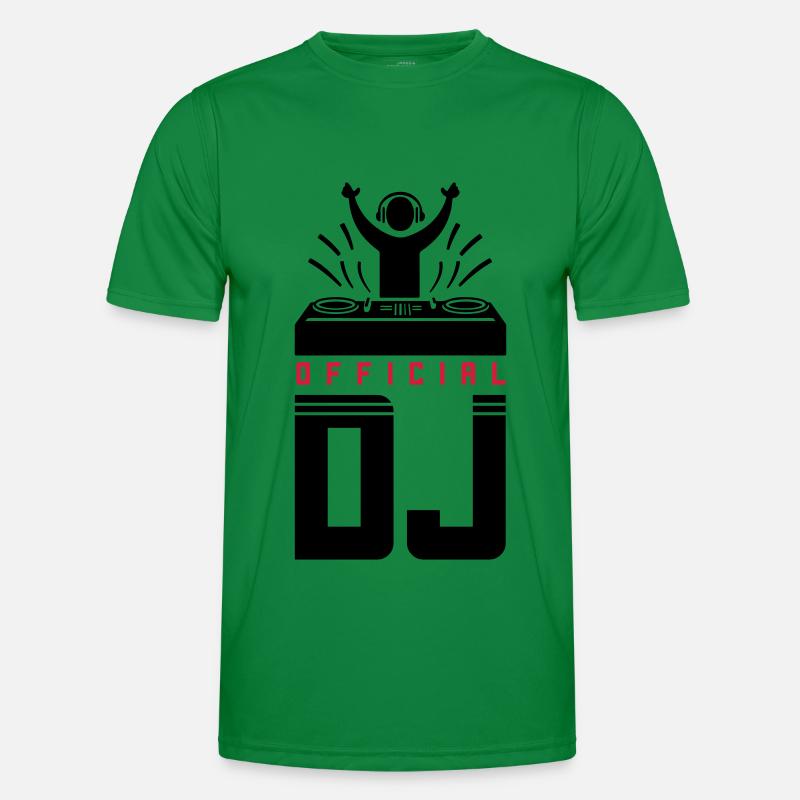 DJ Spruch Platines vinyles T-shirt sport Homme
