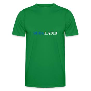 Écosse Écosse Idée cadeau écossais Royaume-Uni - T-shirt sport Homme - vert - Devant - AI Model Male 178 dark (178cm)