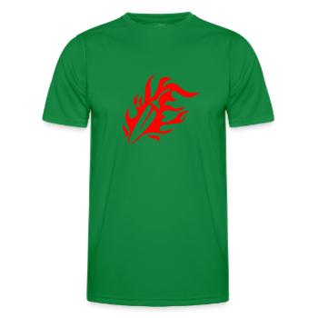 Pepperoni - Männer Funktions-T-Shirt - Kelly Green - Vorne - AI Model Male 178 dark (178cm)