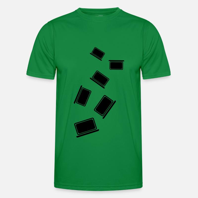 Laptop Pc Office Men's Functional T-Shirt