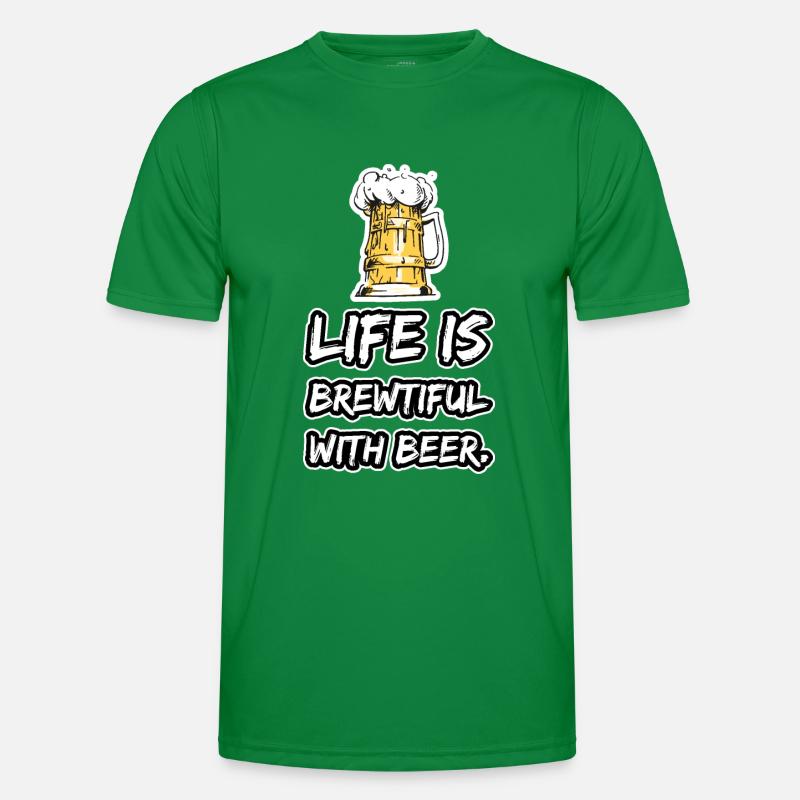 Bier T shirt Männer Funktions-T-Shirt
